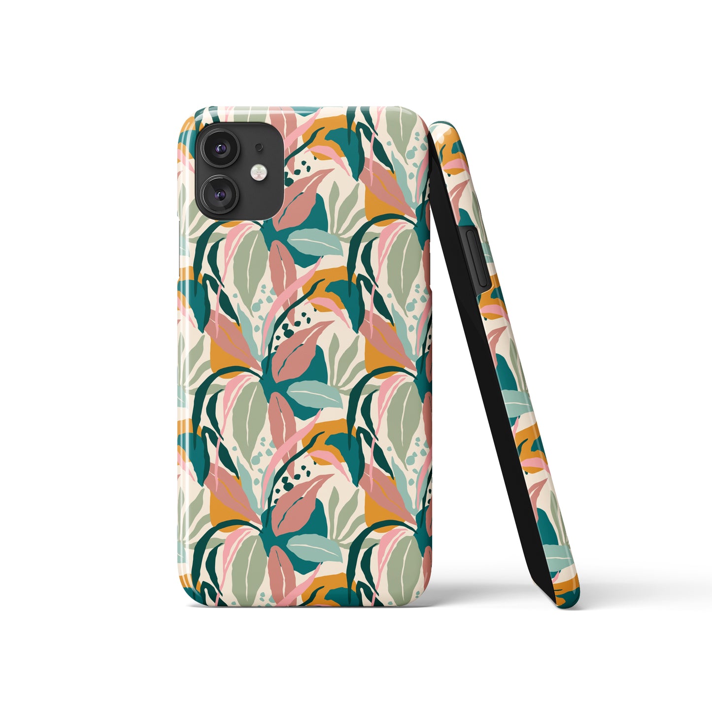 iPhone Case with nature-inspired pattern