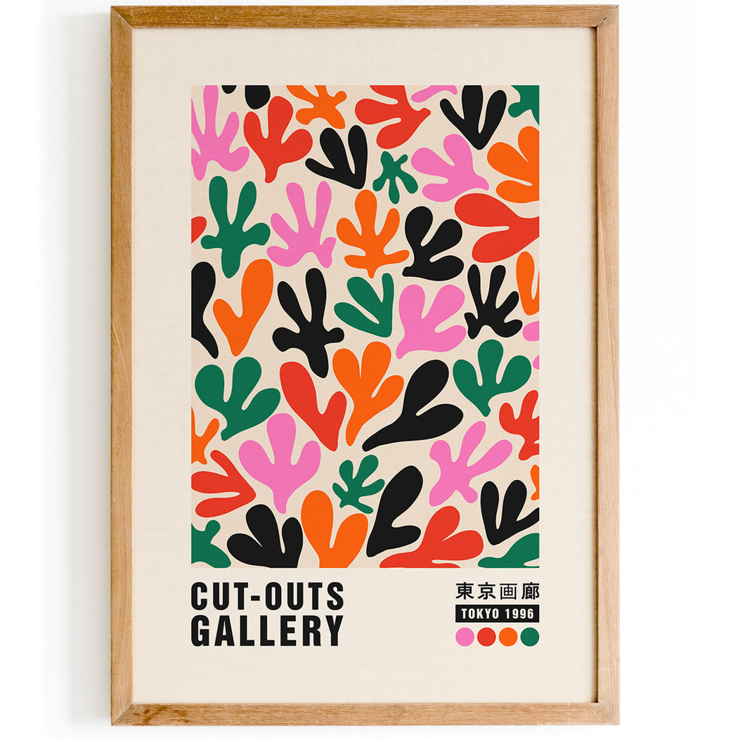 The Cut-Outs Leaves Poster