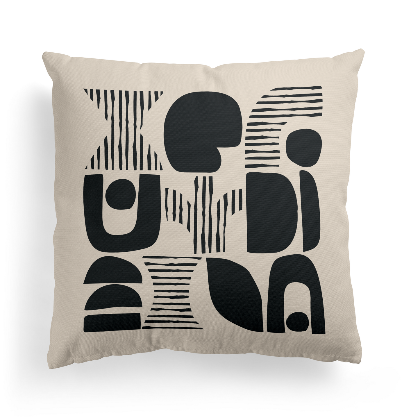 Bauhaus Modern Art Throw Pillow
