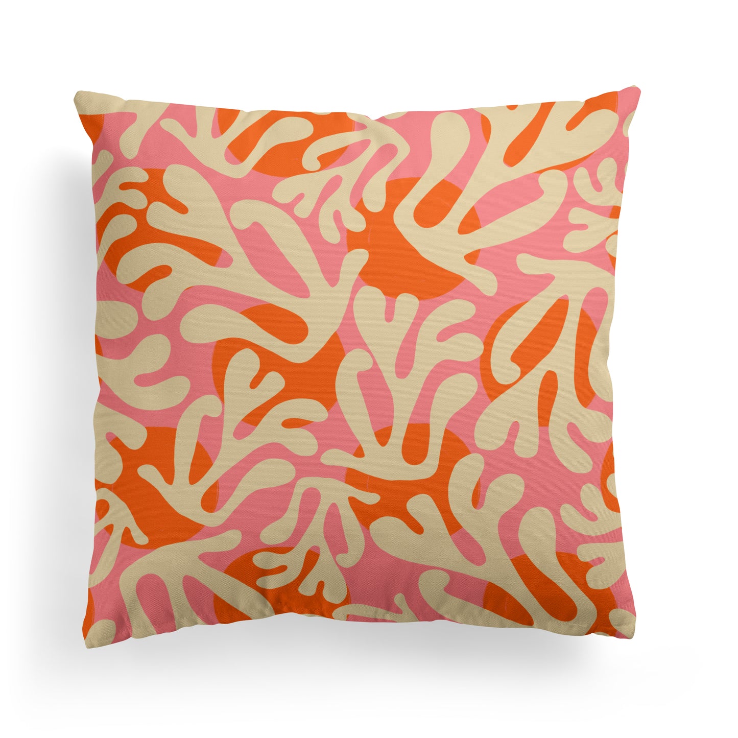 Pink Throw Pillow