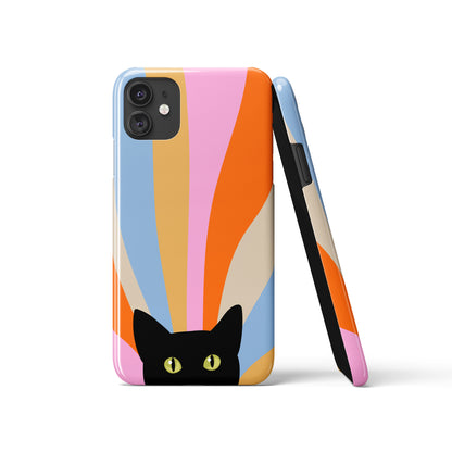 Rainbow Cat Landscape 48 iPhone Case