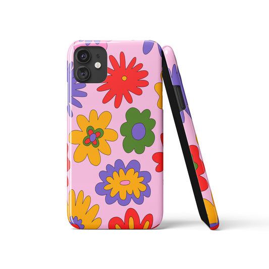 Pop Art Andy Warhol Flowers iPhone Case