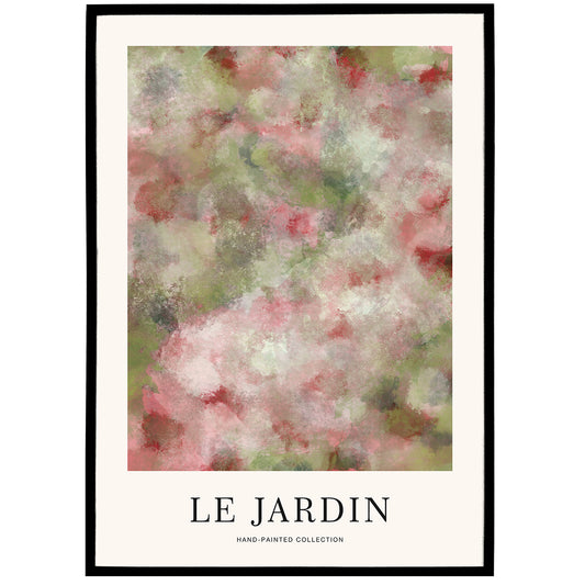 Le Jardin No5 Hand Painted Collection Poster
