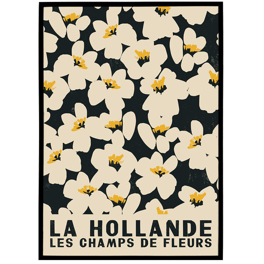 La Hollande, Les Champs De Fleurs Poster