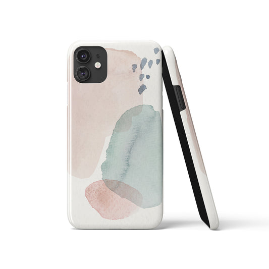 Watercolor Abstract Aesthetic iPhone Case