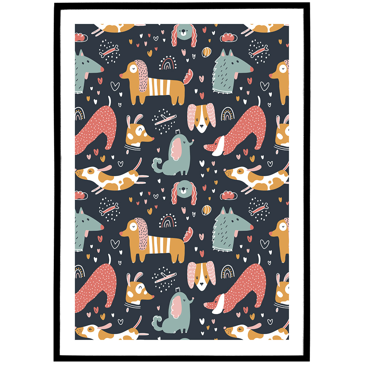 Cute Dogs Poster