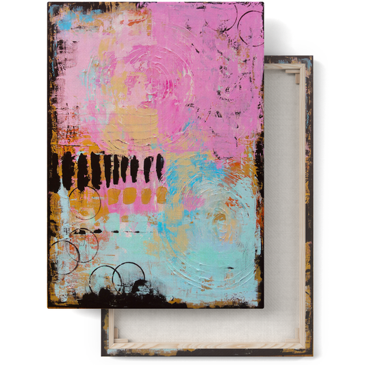 Modern Abstract Painting Canvas Print