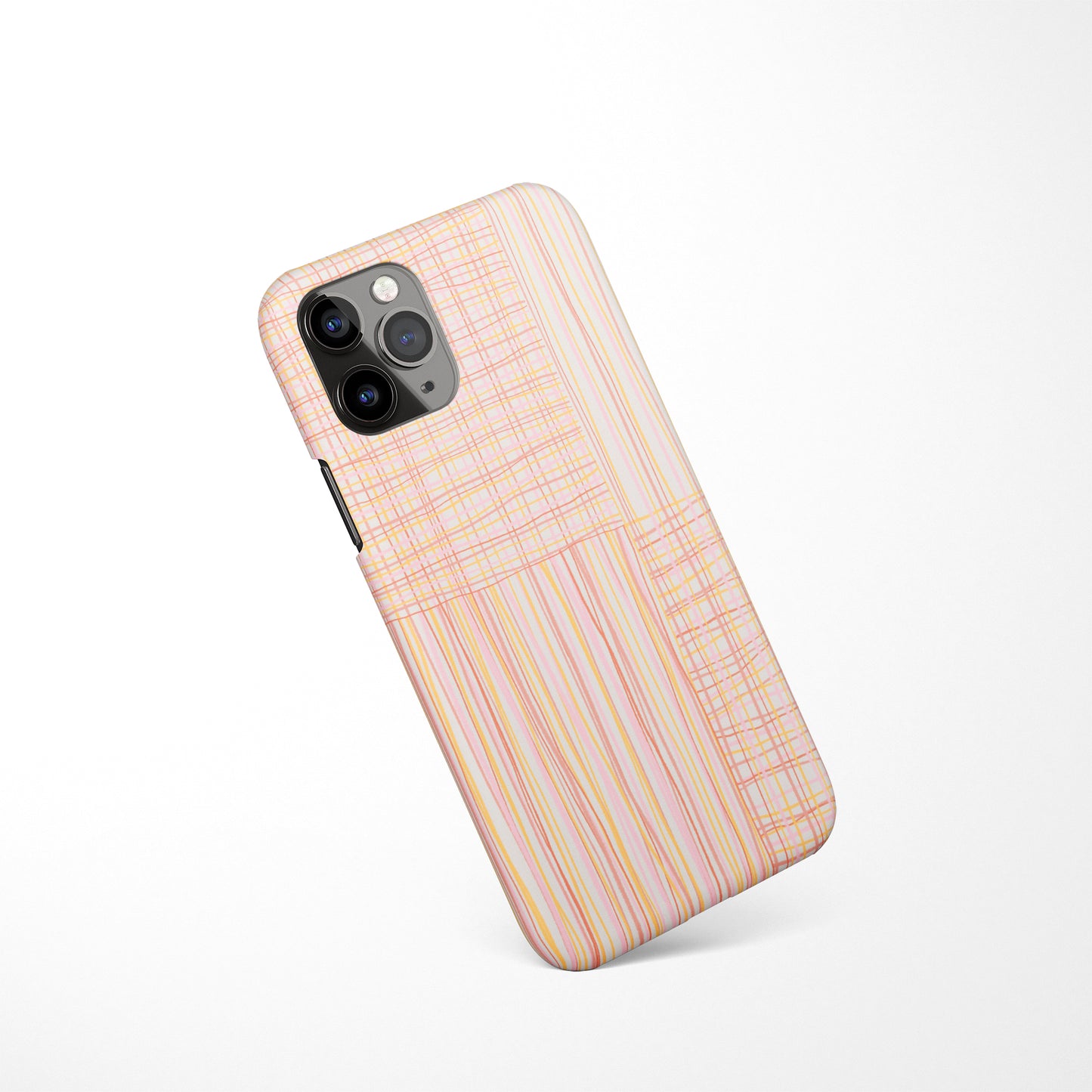 Pink Drawing iPhone Case