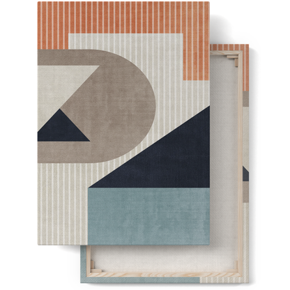 Modern Bauhaus Abstract Canvas Print