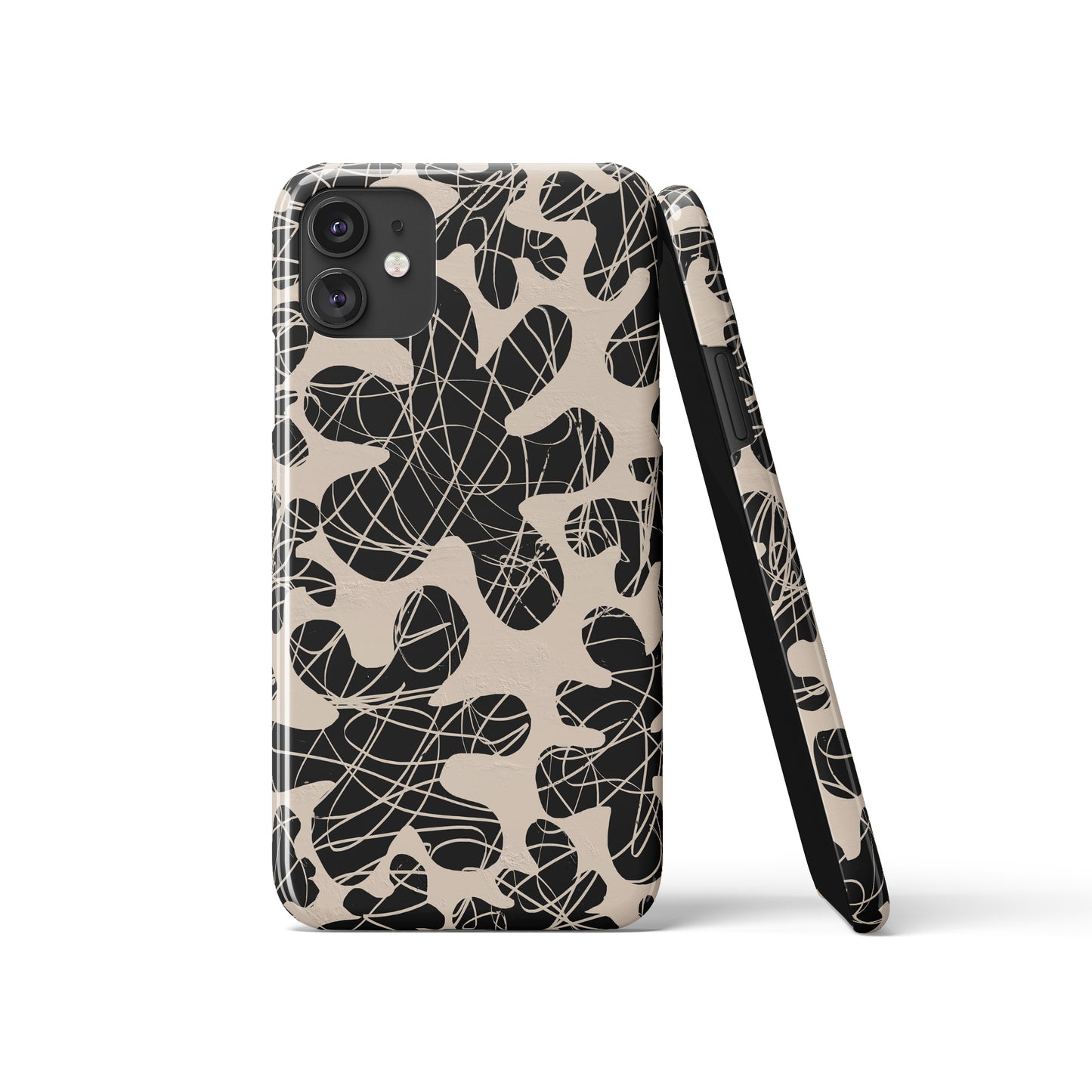 Botanical Geometric Art iPhone Case