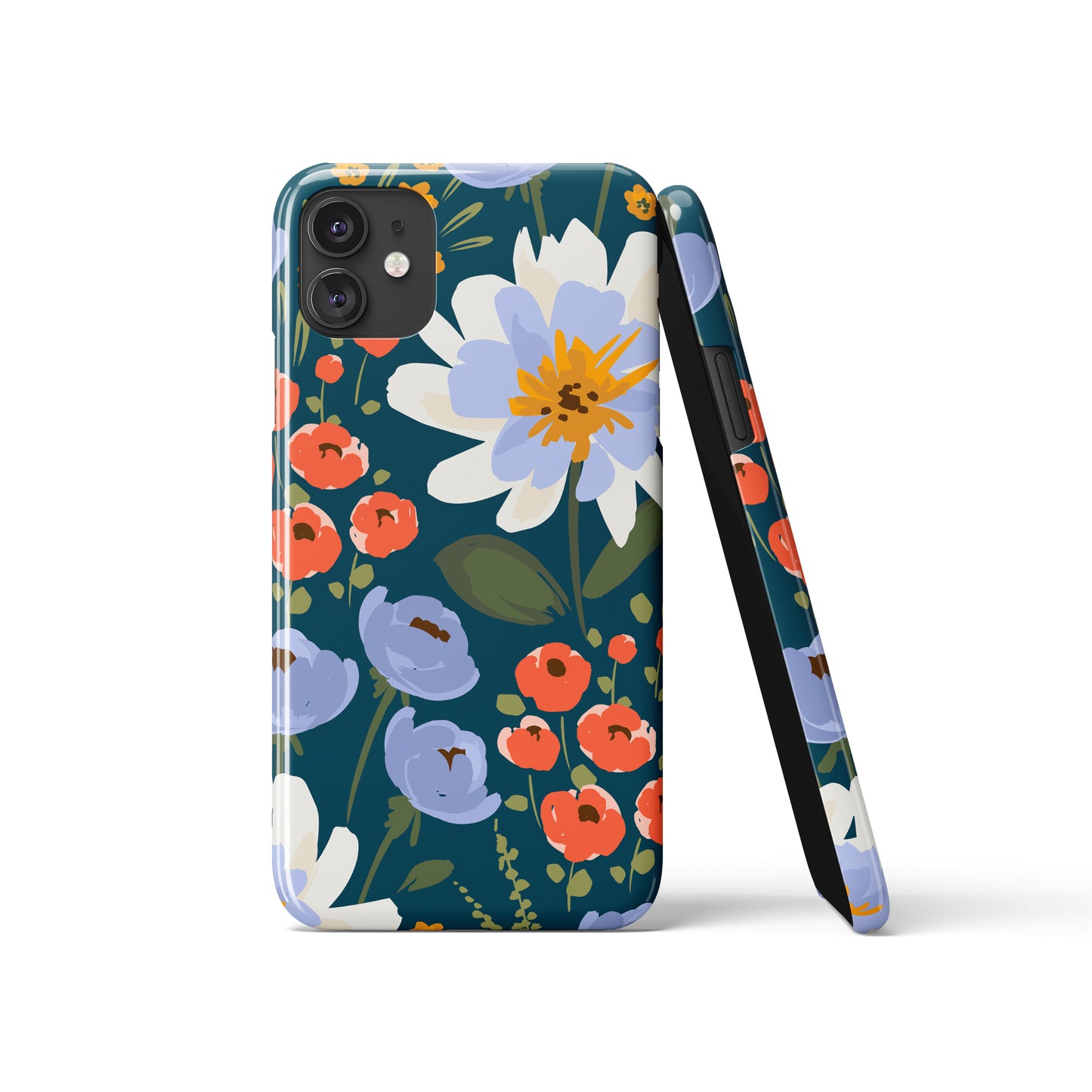 Nature Lover Meadow Floral Pattern iPhone Case