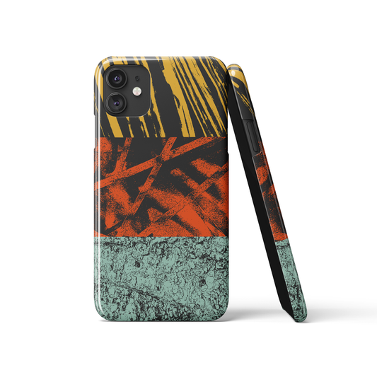 Abstract Rock and Grunge For Him iPhone Case