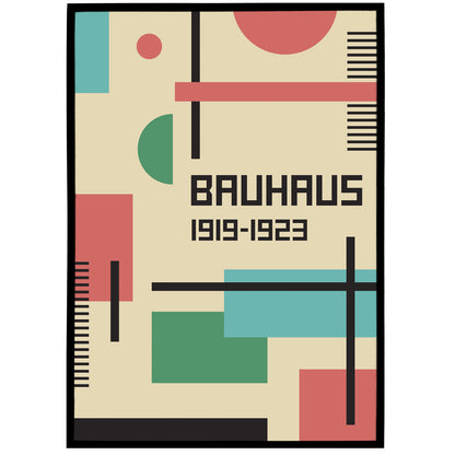 Bauhaus 1919 - 2023 Poster
