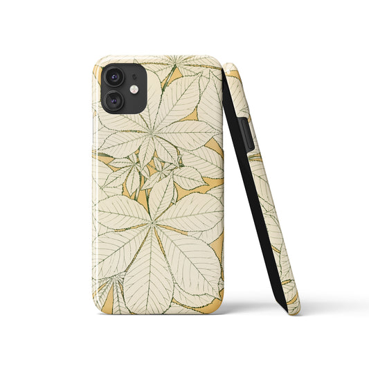 Yellow Vintage Nature iPhone Case