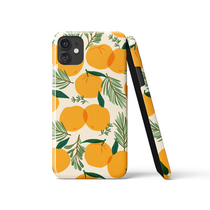 Oranges Veggie Vegetarian iPhone Case