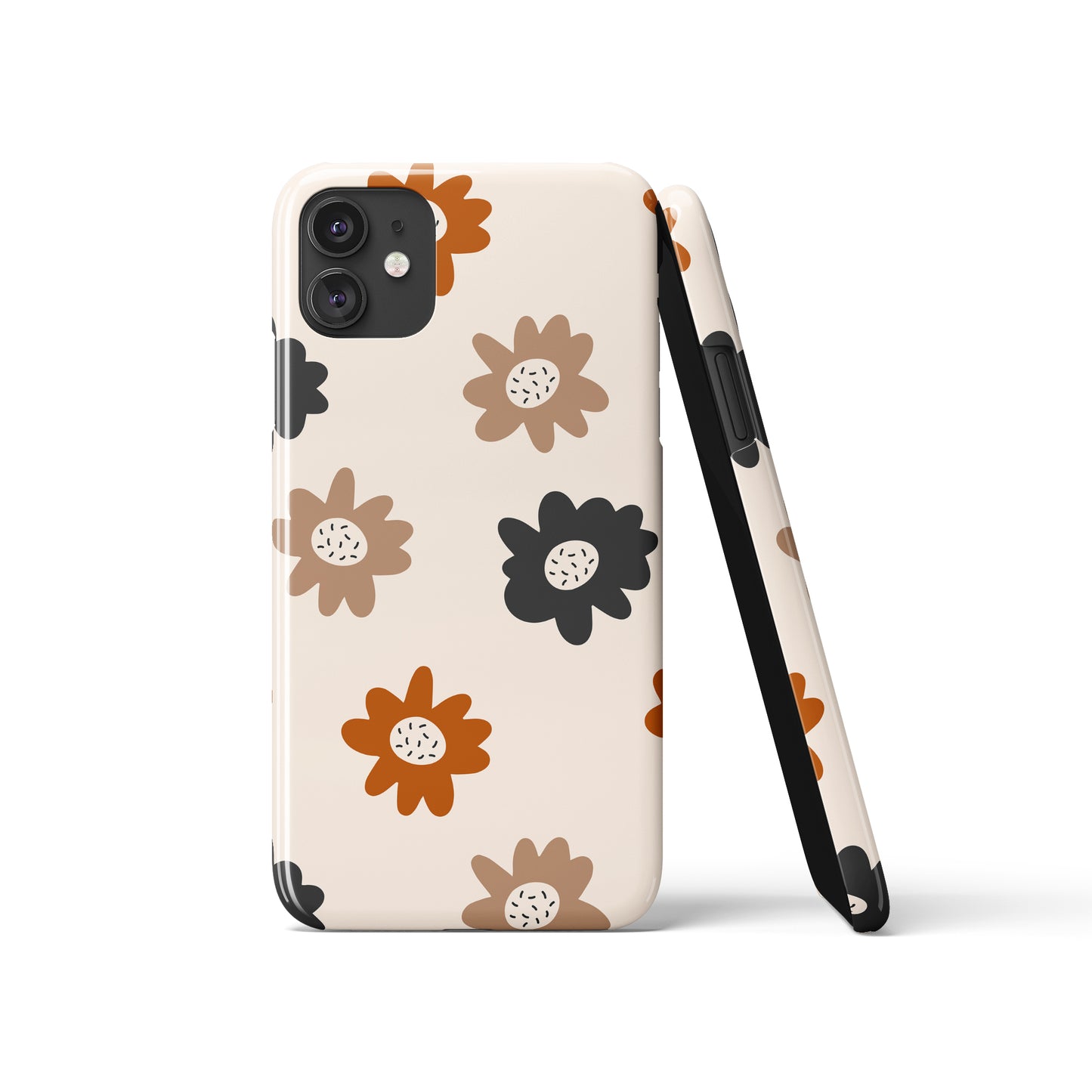 Boho Chic Floral Flowers iPhone Case