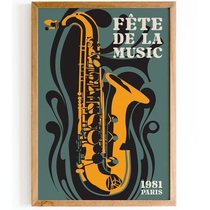 Paris, Fete de la musique Poster