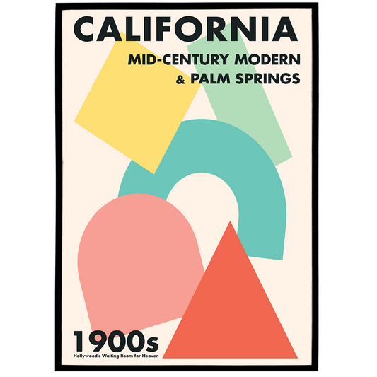 Modern Palm Springs Print