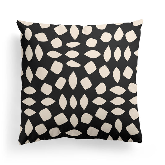 Pillow with B&W Pattern