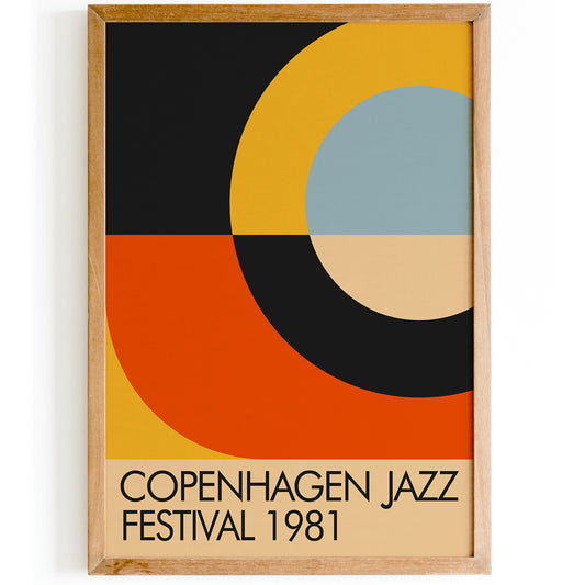Copenhagen, Jazz Festival Poster