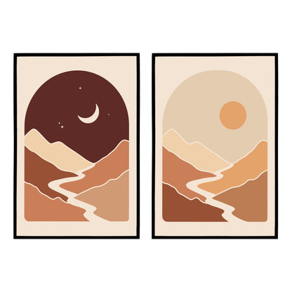 Set of 2 Travel Lovers Posters