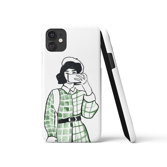 Parisian Chic Lady Fashion Vogue iPhone Case