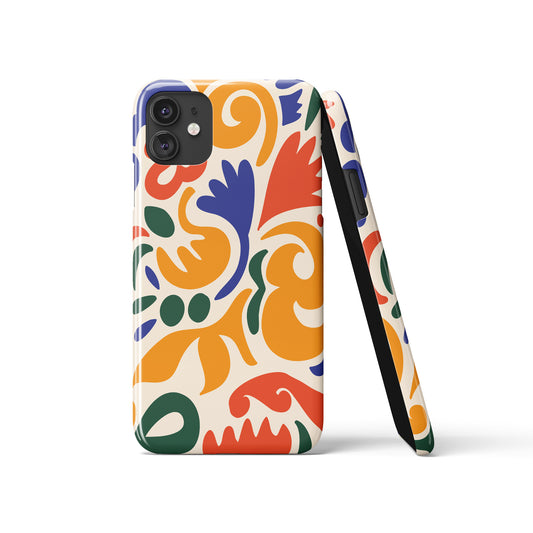 Colorful Cutouts iPhone Case