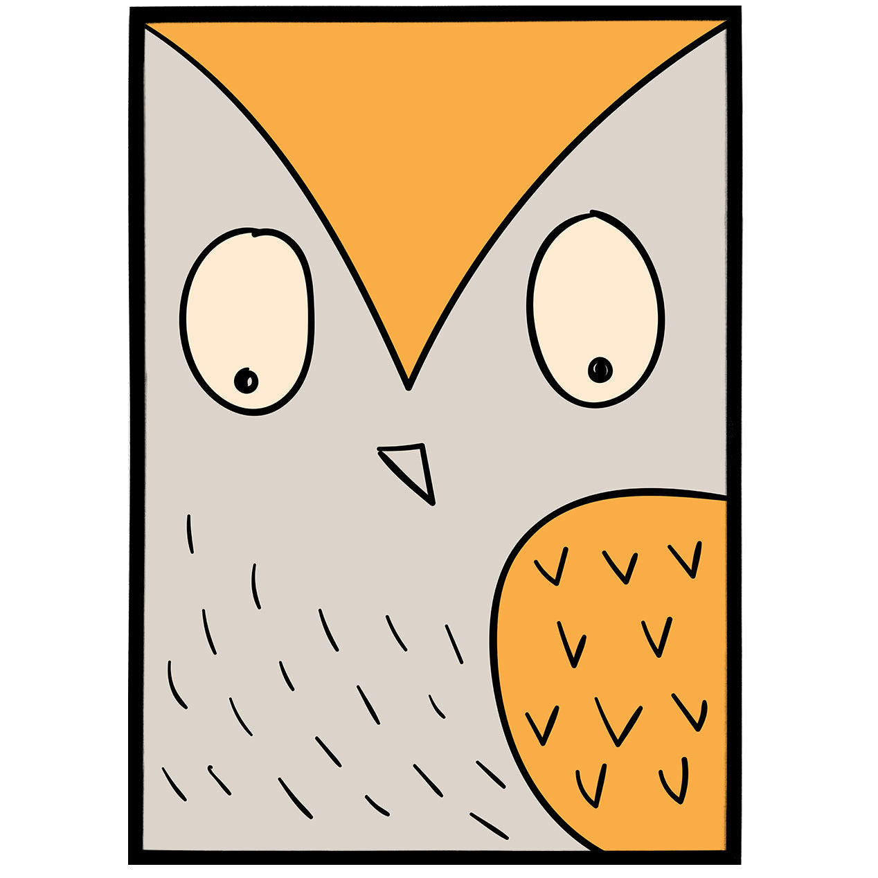 Cute Owl Poster