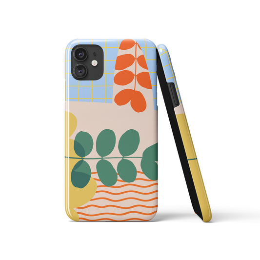 Cut Outs Contemporary iPhone Case