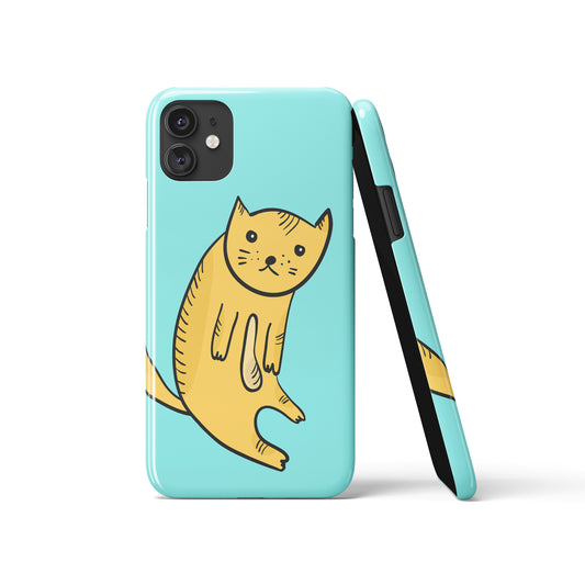 Funny Sad Cat iPhone Case