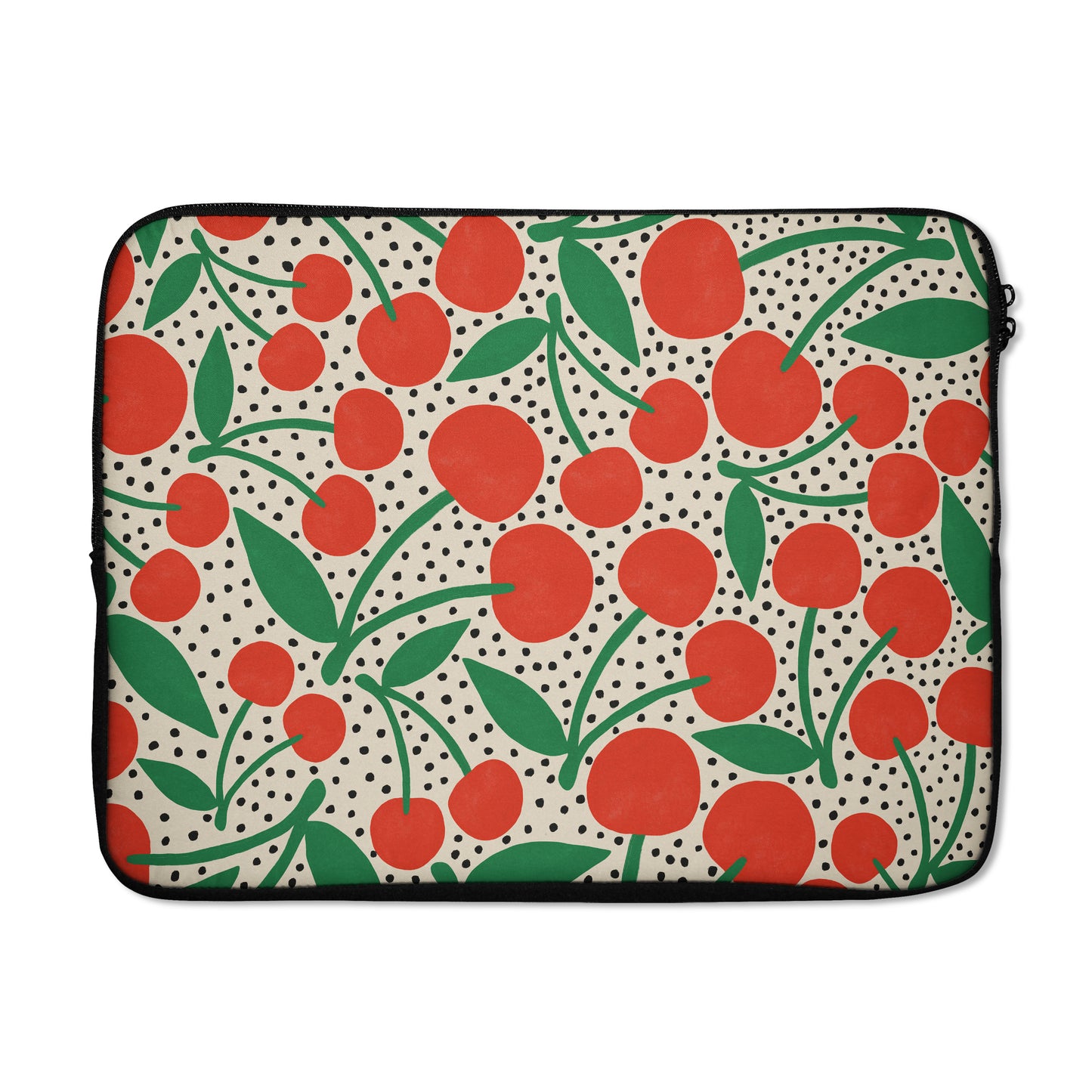 Pin Up Girl Dots&Cherries MacBook Sleeve