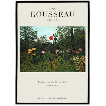 Henri Rousseau No.1 Poster