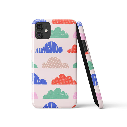 Colorful Clouds iPhone Case
