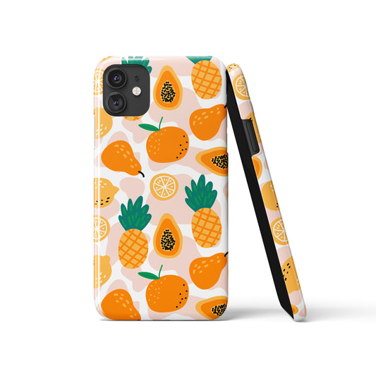 Orange Fruit iPhone Case