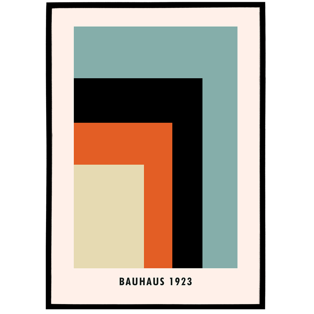 School of Bauhaus Poster