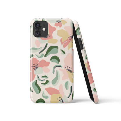 Pastel Bright Floral iPhone Case