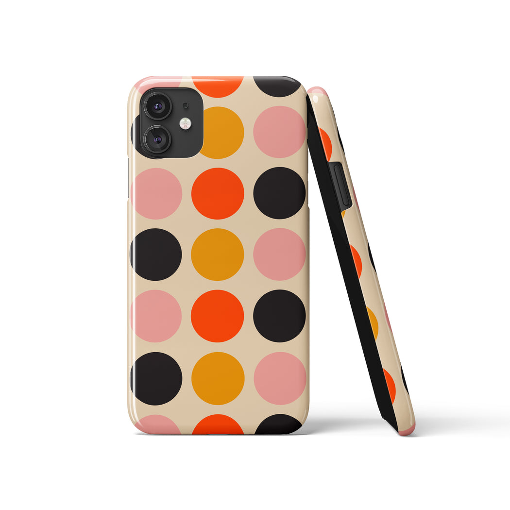Abstract Dots iPhone Case