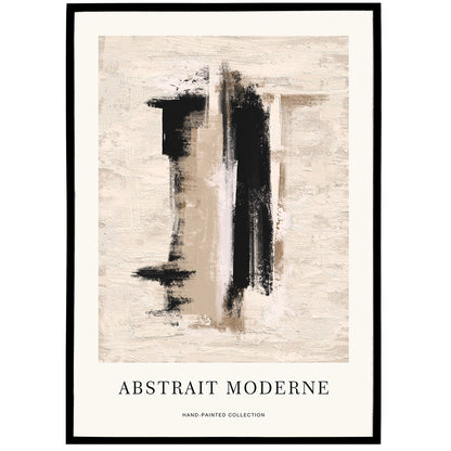 Abstrait Moderne Minimalist Poster