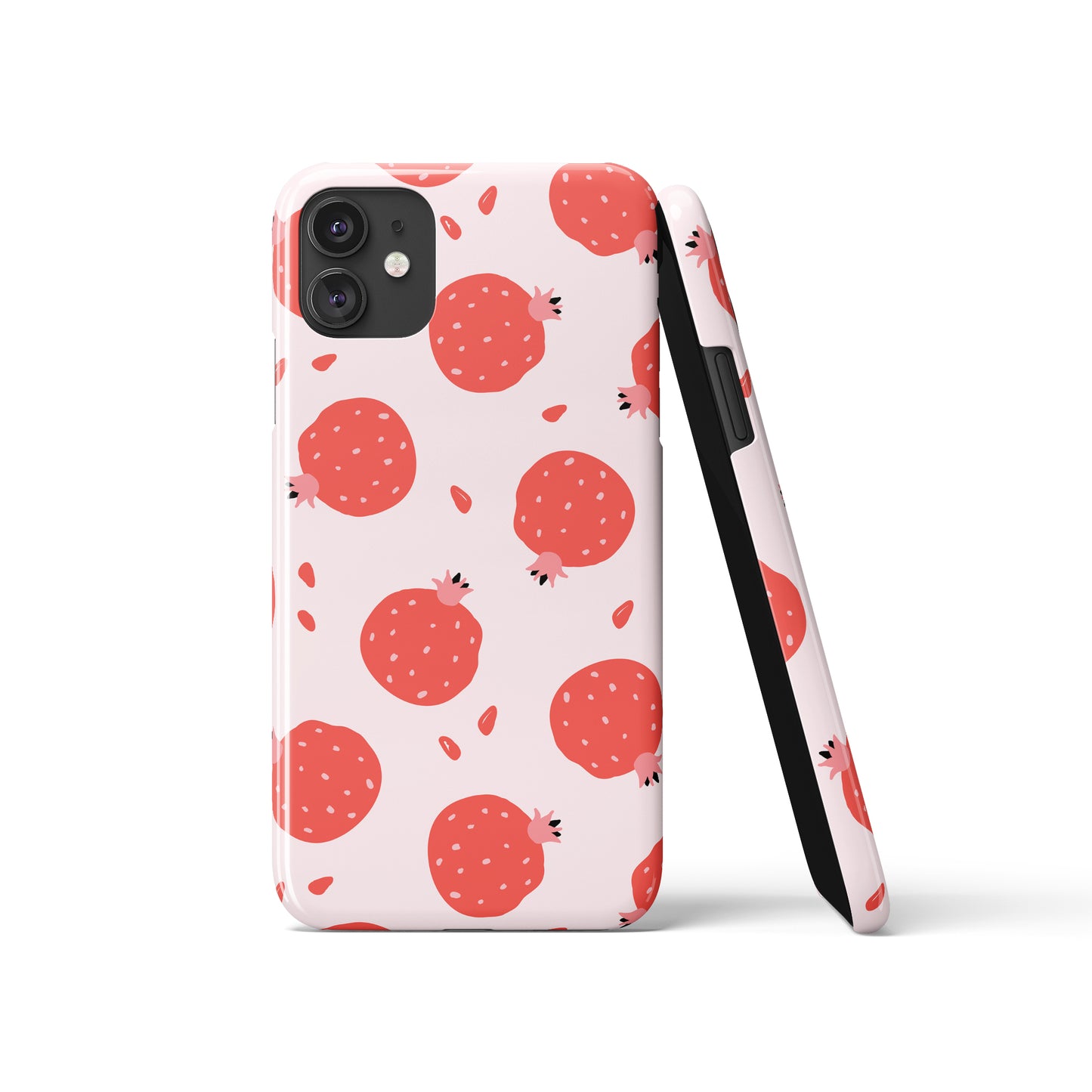 Pink Pomegranate Fruit iPhone Case