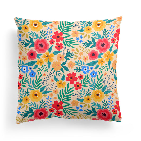 Floral Throw Pillow