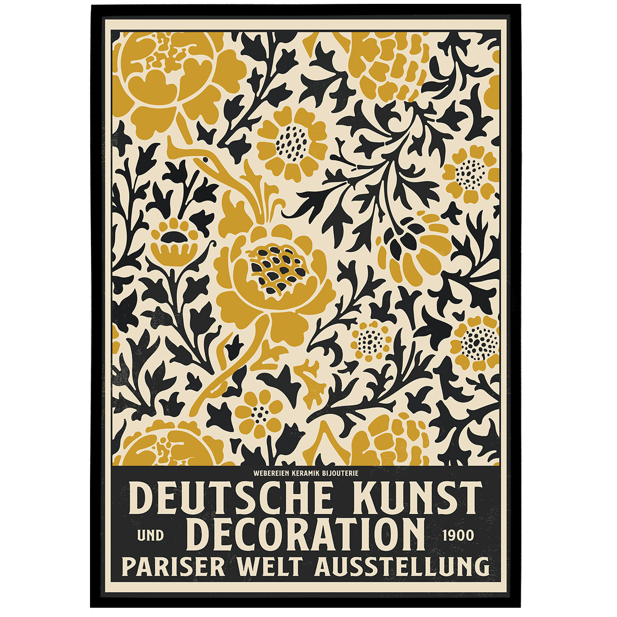 Deutsche Kunst und Decoration Poster