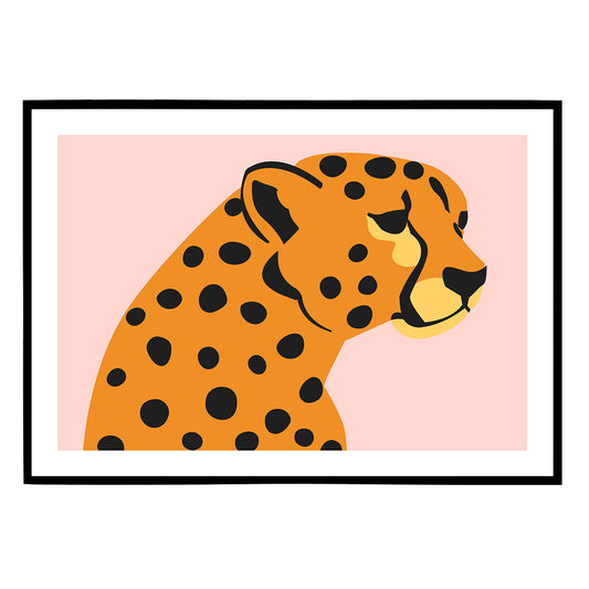 Cute Cheetah Poster