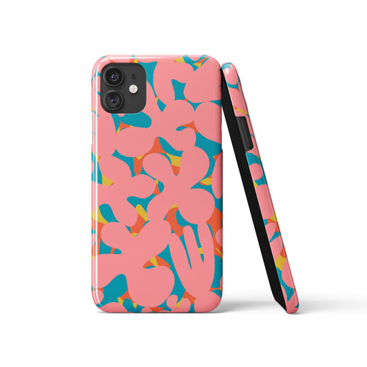 Pink Pop Art Pattern iPhone Case
