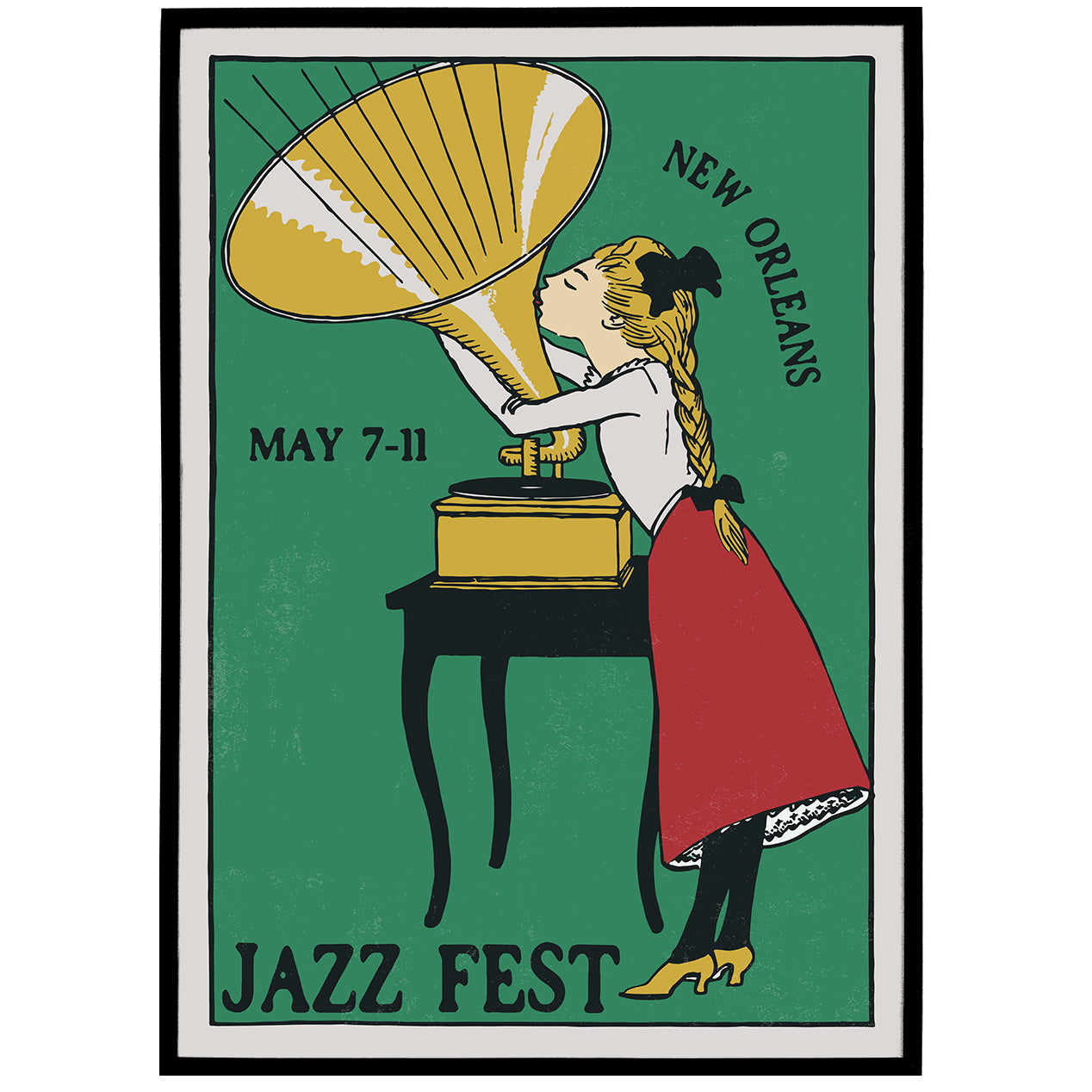 Jazz Fest, New Orleans Poster