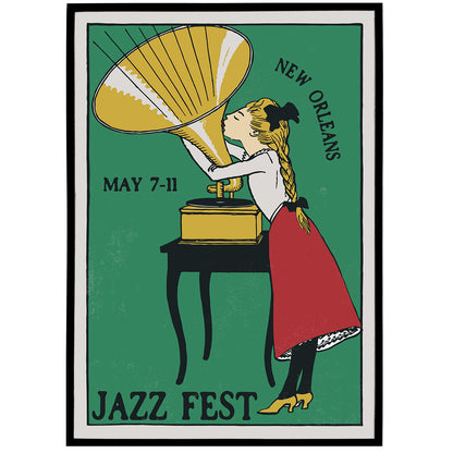 Jazz Fest, New Orleans Poster