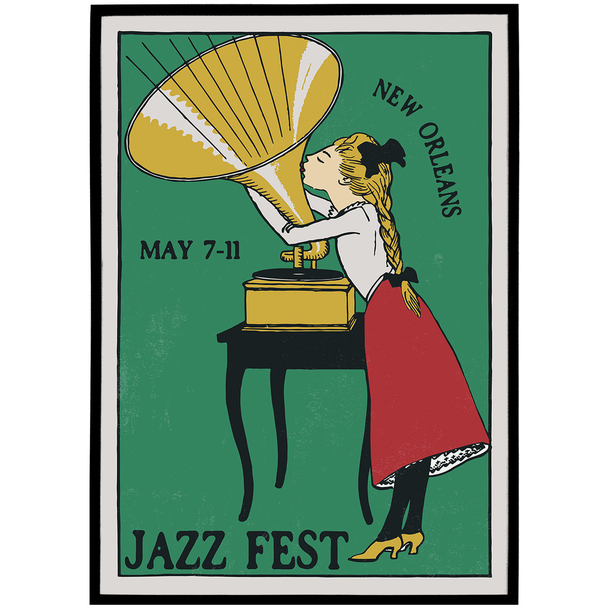 Jazz Fest, New Orleans Poster — HypeSheriff US