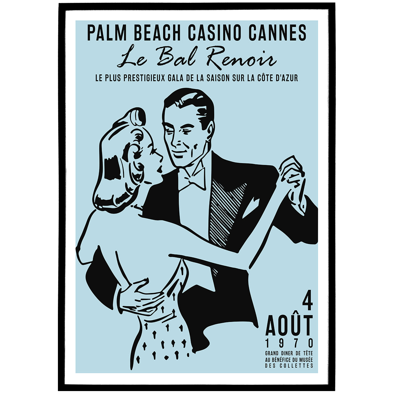 Palm Beach Le Bal Renoir Poster