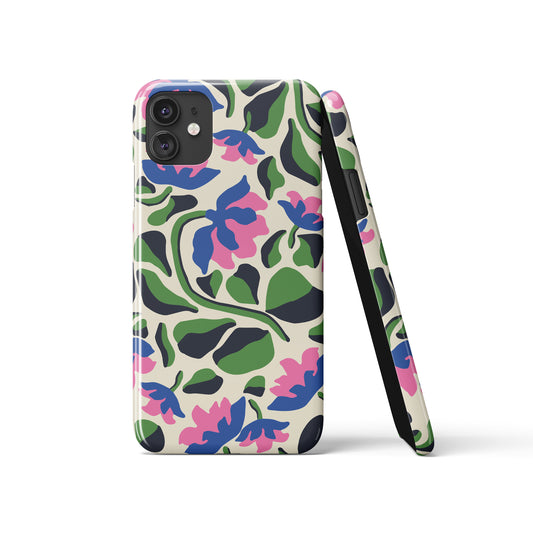 Eclectic Floral iPhone Case