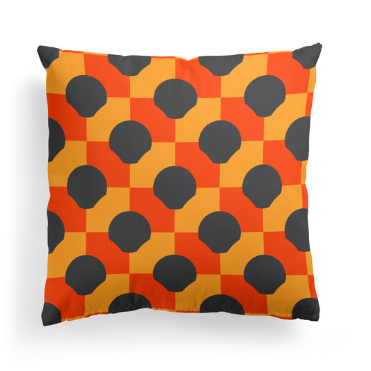 Retro Vibes Throw Pillow