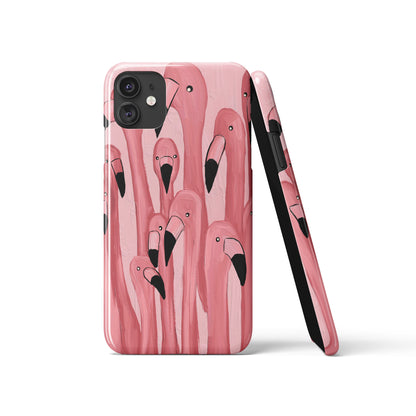Pink Flamingos Cute iPhone Case